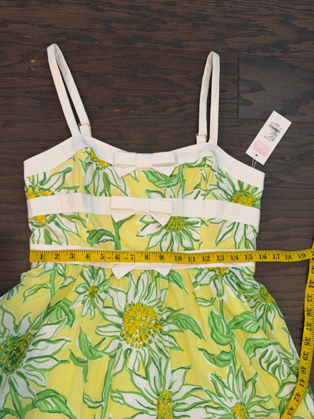 Lilly Pulitzer Cheri Limoncello Sunbelievable Fit & Flare Minidress Size 8 NWT - Picture 10 of 11